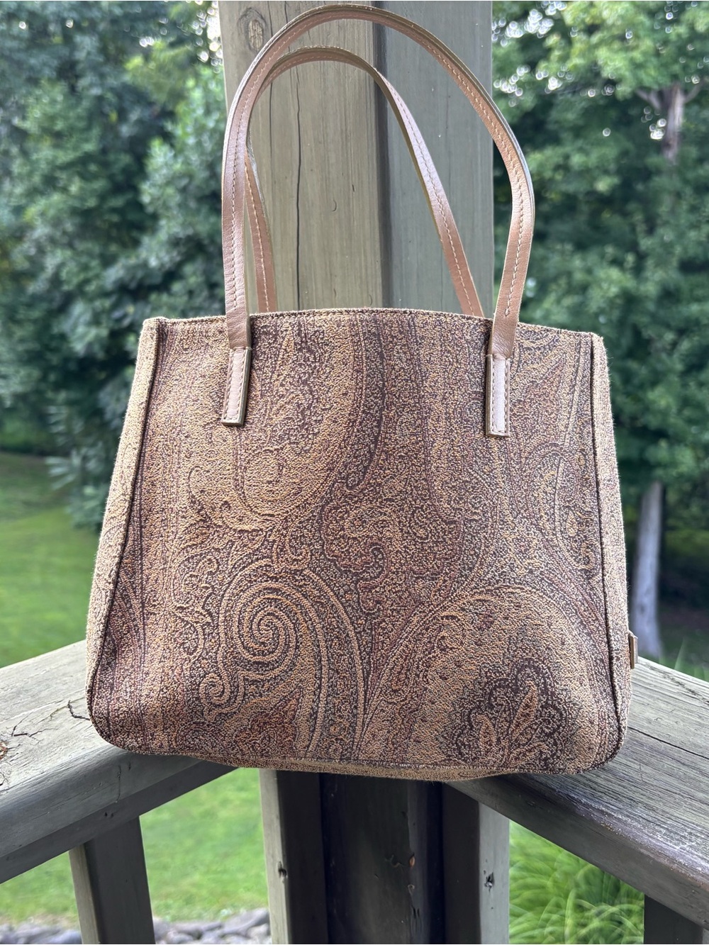 Etro Paisley Print Tote